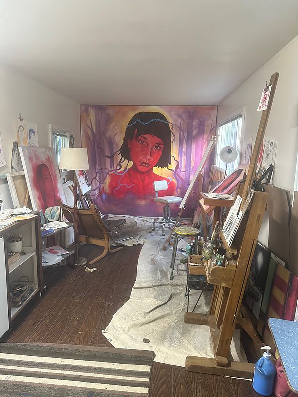 Artist's studio
