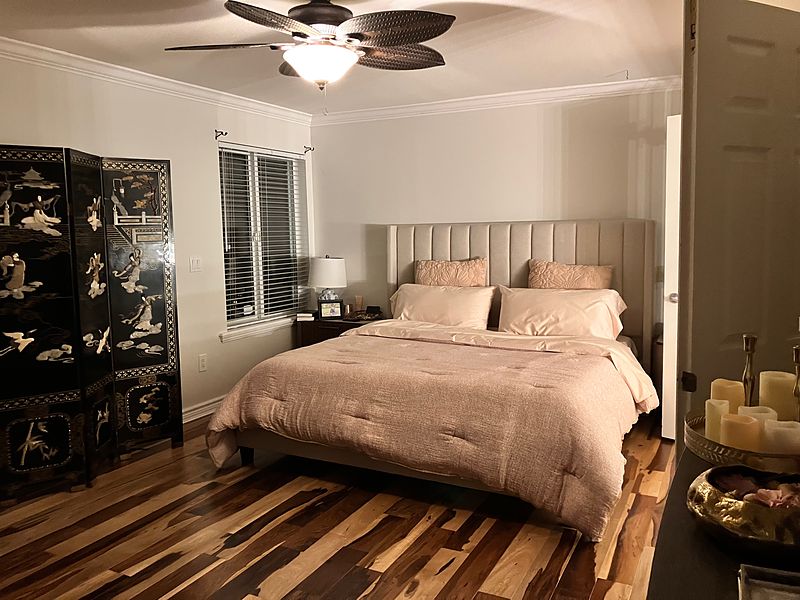 Family home, bedroom