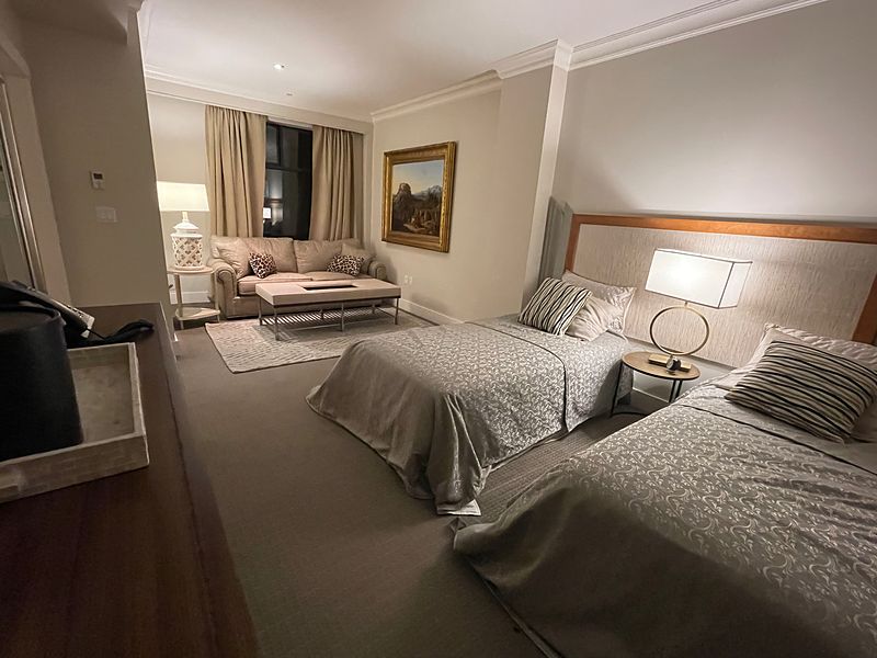 Rome hotel room, 2006
