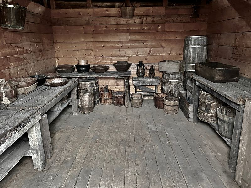 Ration house, 1890