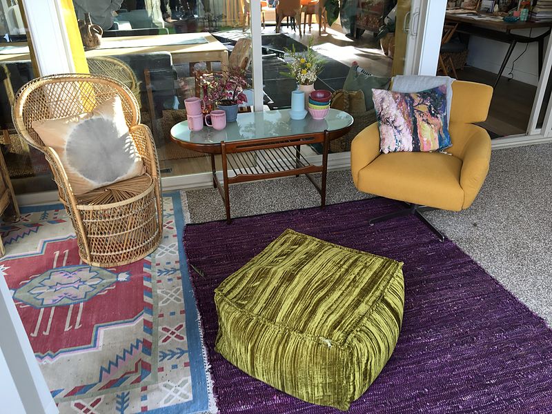 Clare's home, patio