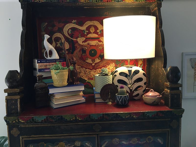 Clare's room, dresser