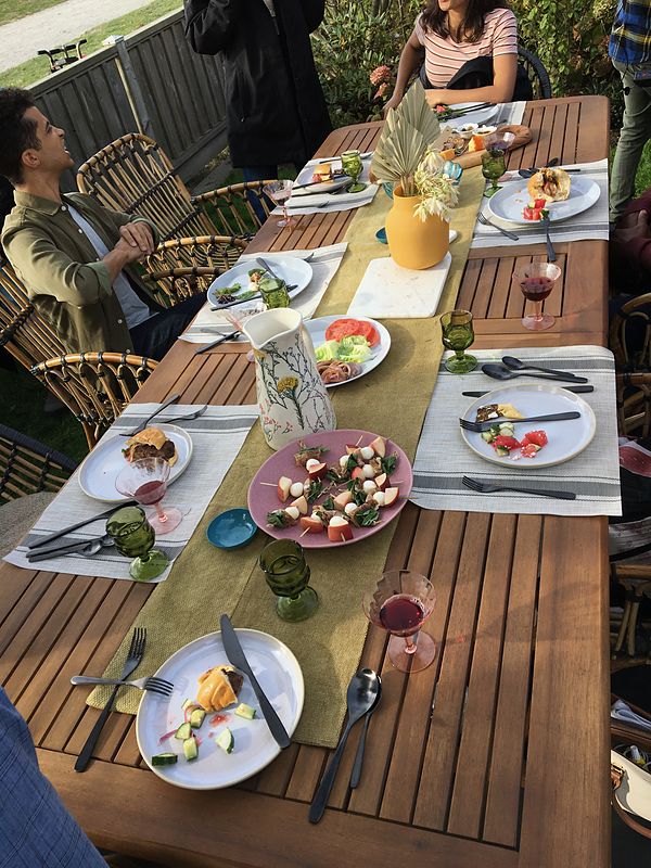 The dinner table